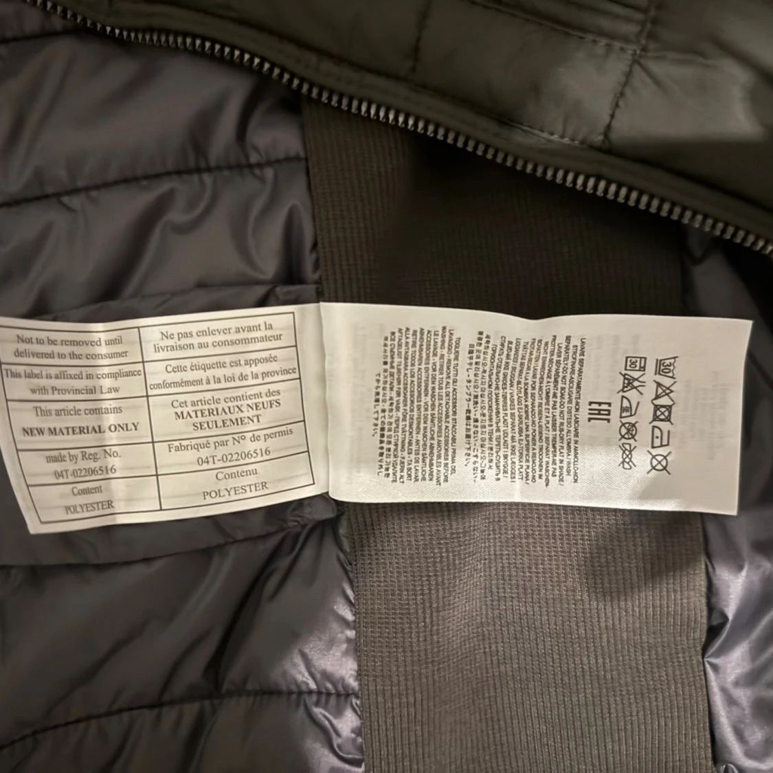 Mörkgrön pufferjacka från Parajumpers - 2