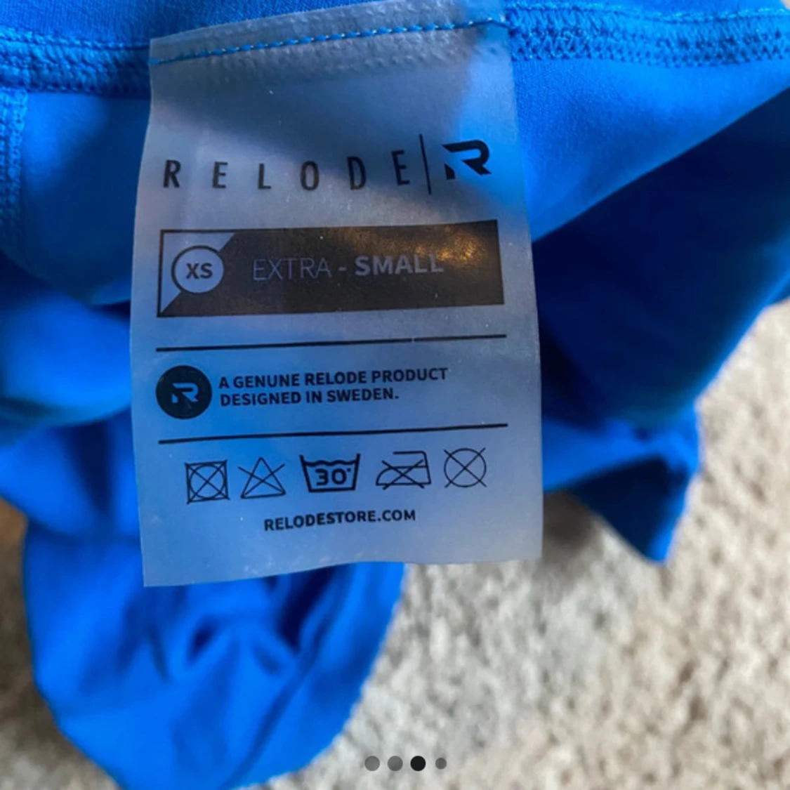 Blå träningstights shorts från Relode - 2