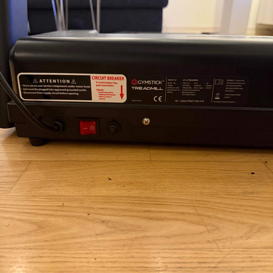 Gymstick GT Series Löpband - 4