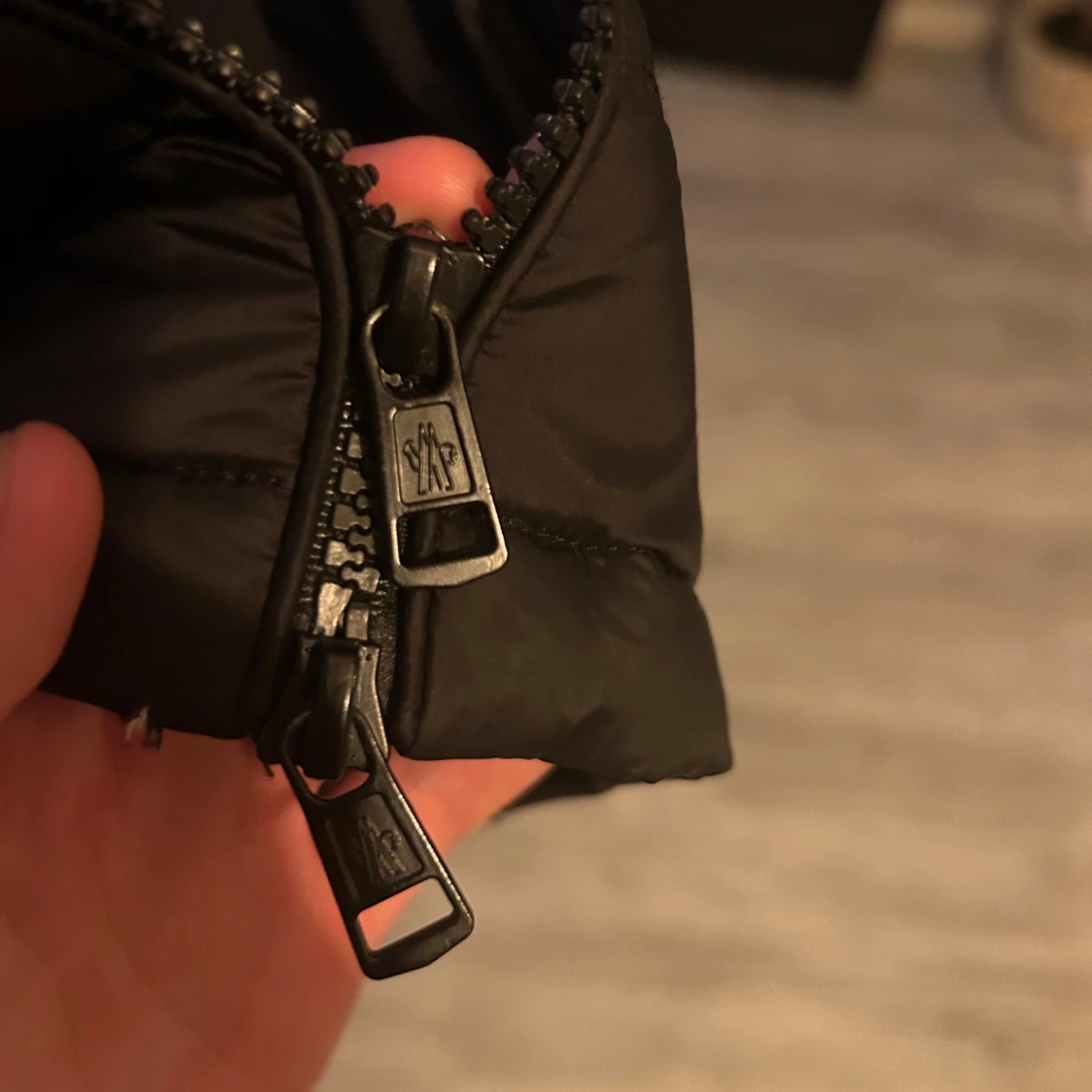 Svart Moncler cardigan jacka - 4