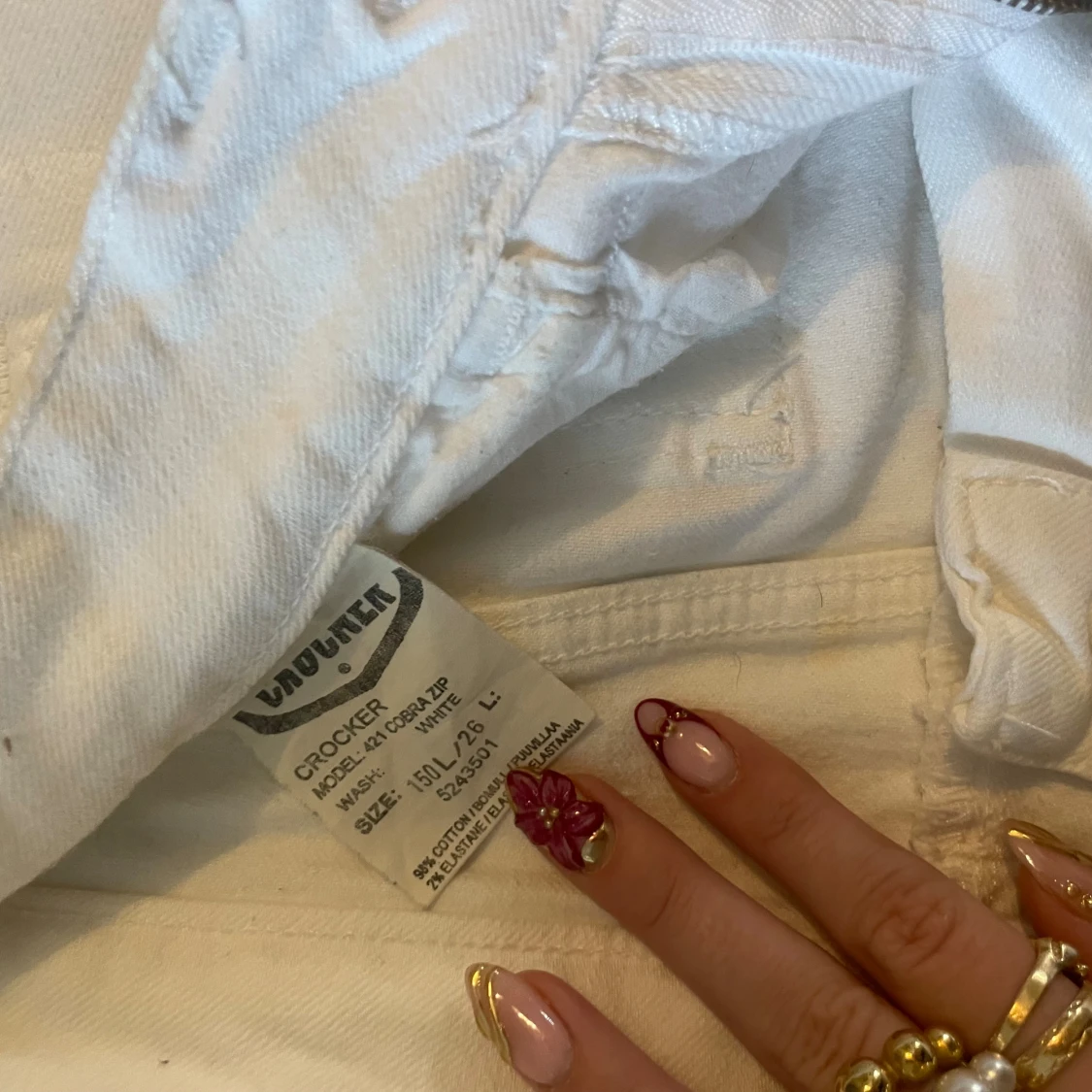 Vita Crocker Cobra zip jeans - 3