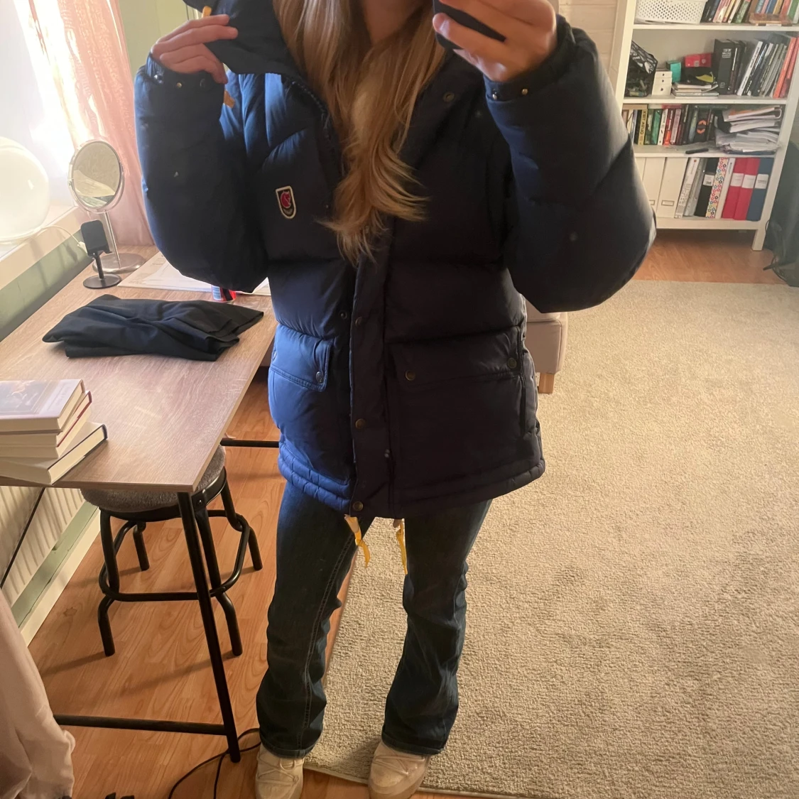 Mörkblå dunjacka från Fjällräven - 2