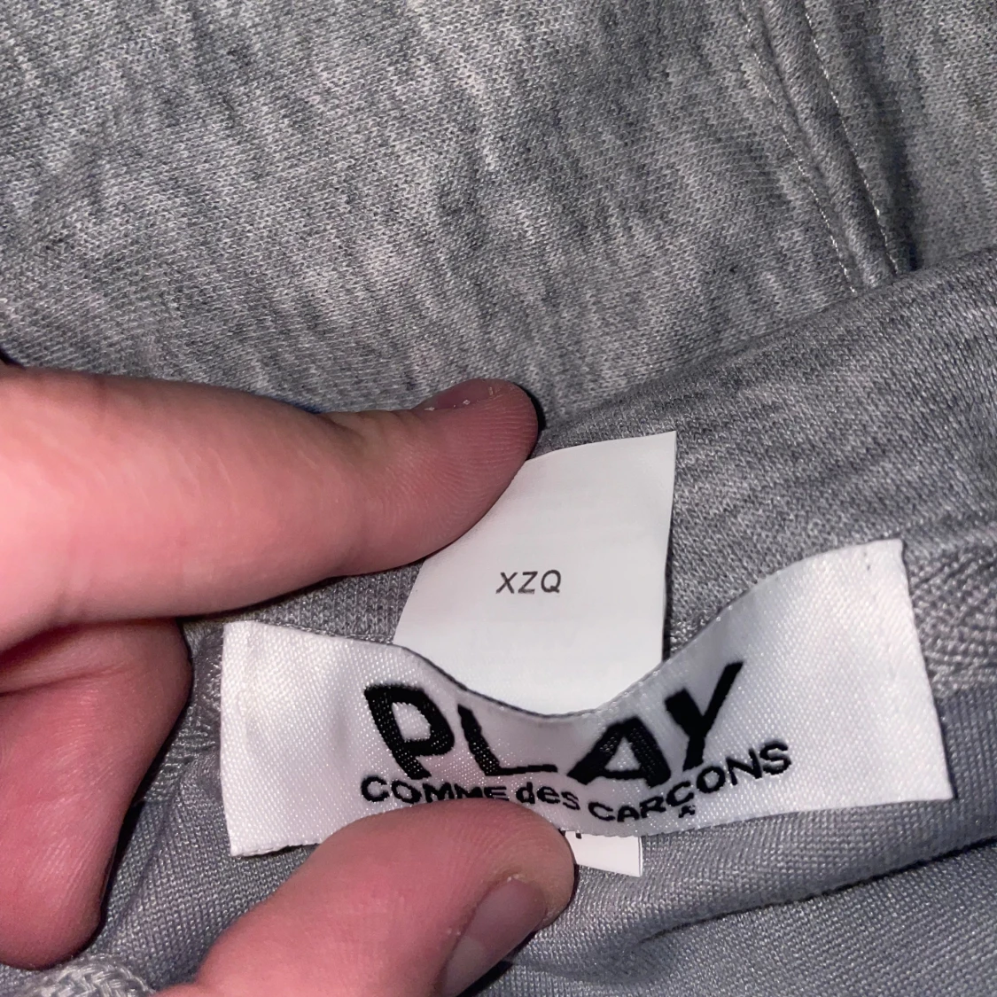 Grå hoodie Comme des Garçons Play M - 3
