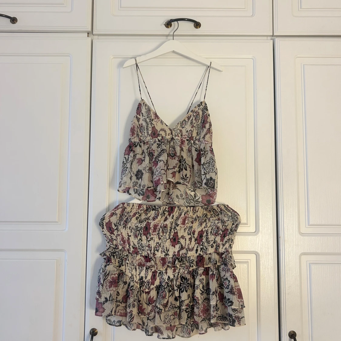 Blommig set med volanger☀️💕💕 - 2