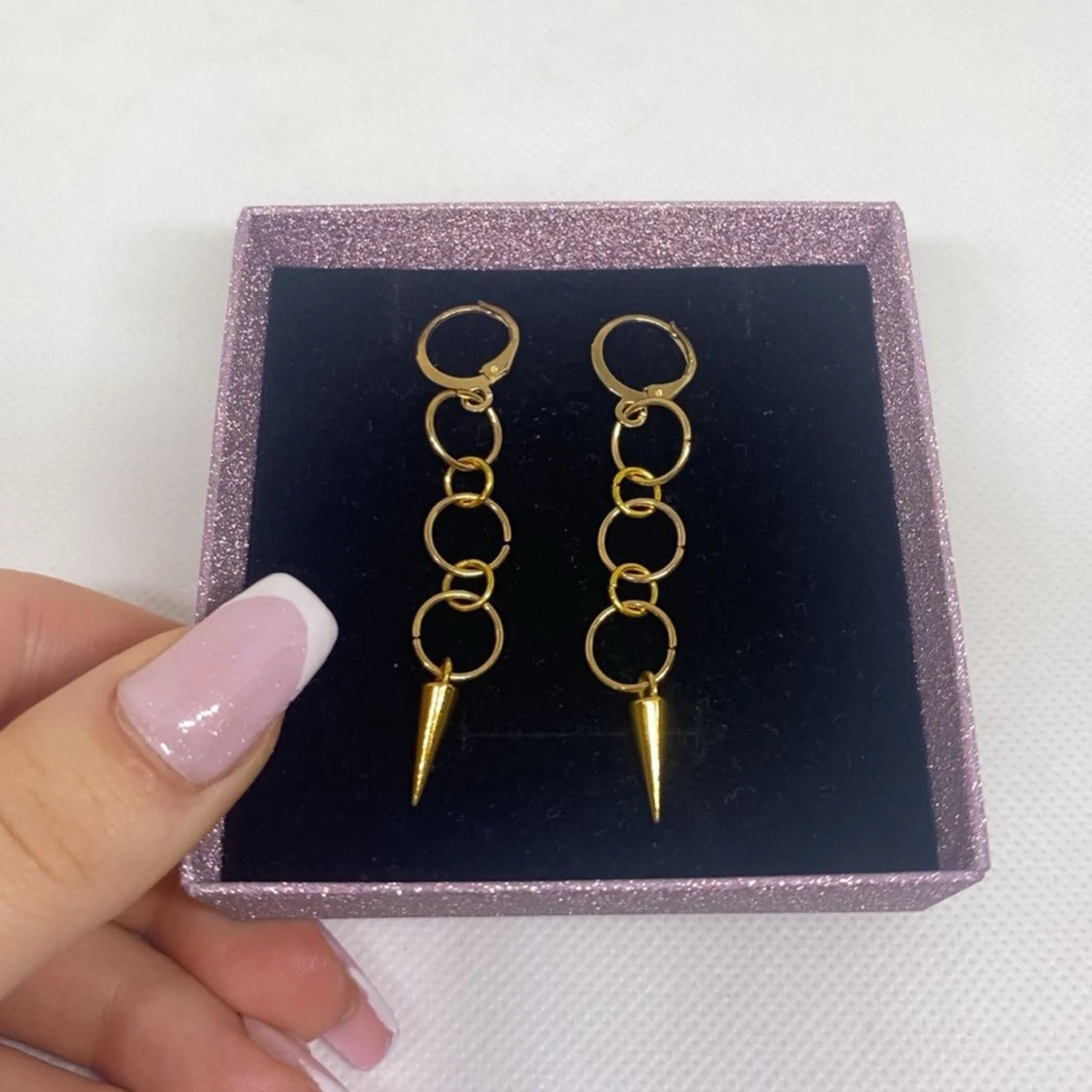 Basic ring earrings⚡️🤍 - 2