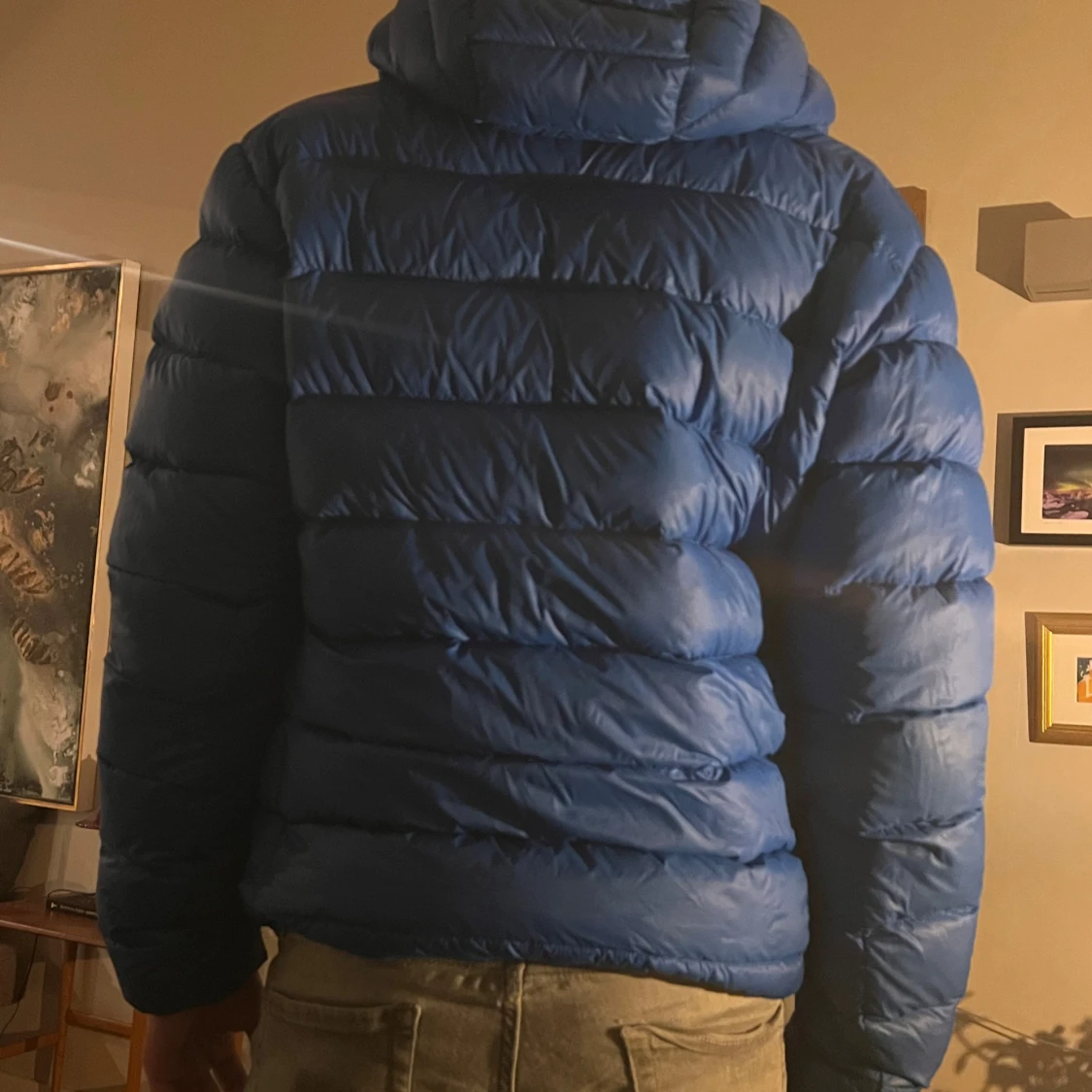 Blå Peak Performance dunjacka M - 2