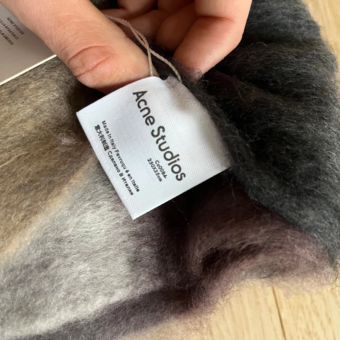 Mjuk halsduk Acne Studios i ull - 2