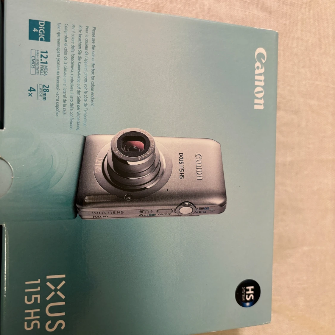 Canon digitalkamera IXUS 115 HS