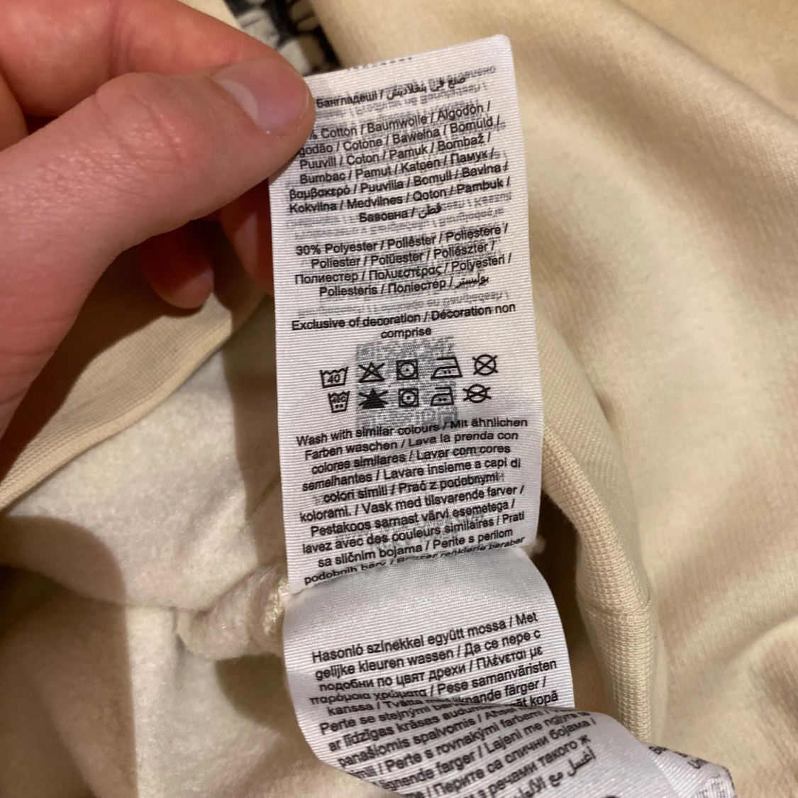 Beige hoodie från Jack & Jones Originals - 4