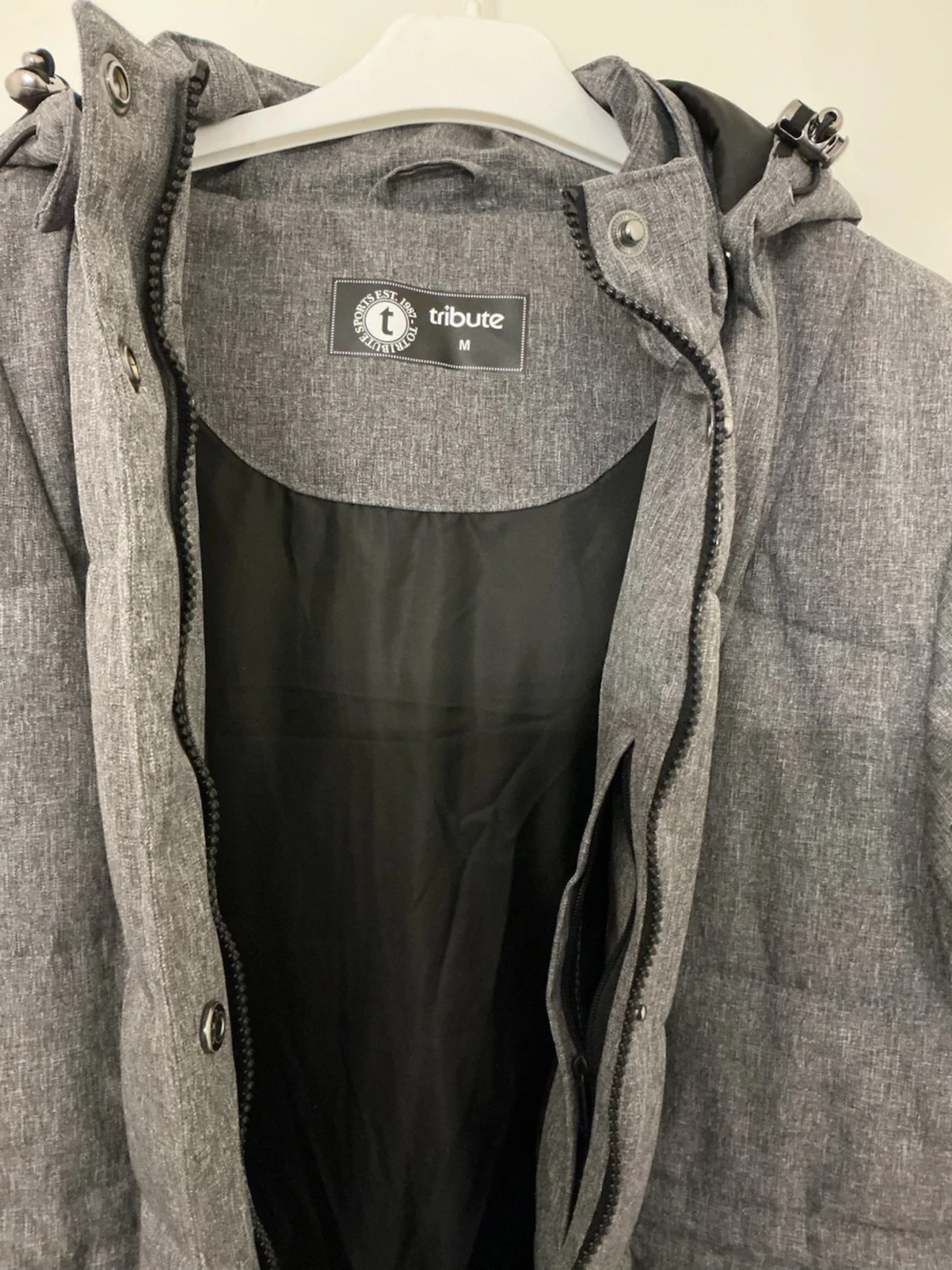 Grå vinterjacka  - 5