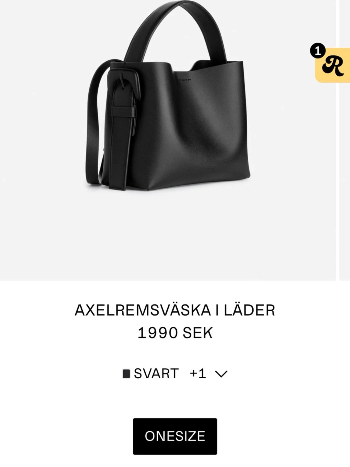 Arket läderväska  - 1