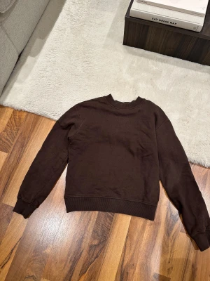 Brun sweatshirt - Brun & tunn sweatshirt från NA-KD i storlek XXS