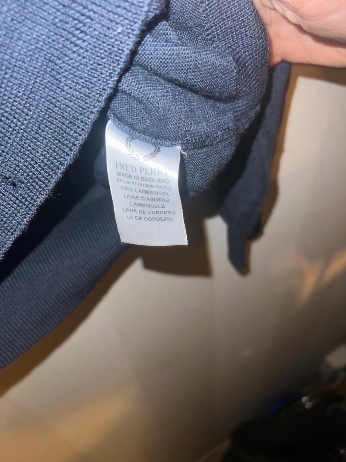 Fred Perry mörkblå - 3