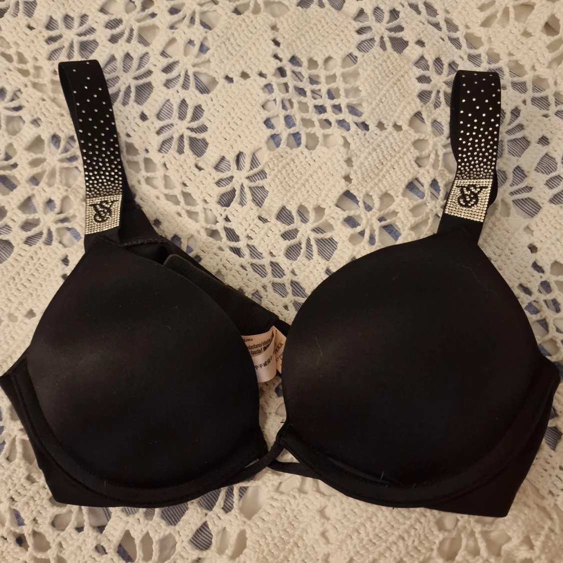 Svart push-up bh Victoria's Secret