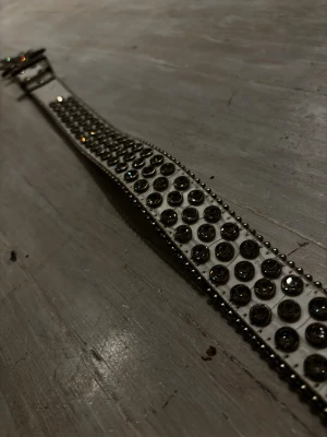 Lukamachain BB-Belt - Og lukamachain bälte med allt man kan önska sig.🙏 Fet design med vit och silver tyvärr precis för liten för mig nu när man blivit lite större😢✌️buda gärna!