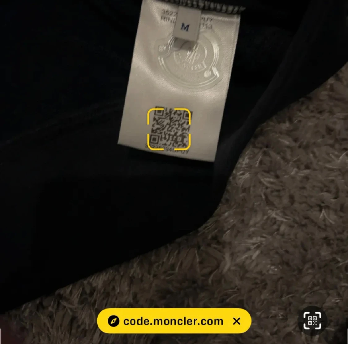 Svart sweatshirt från Moncler - 3