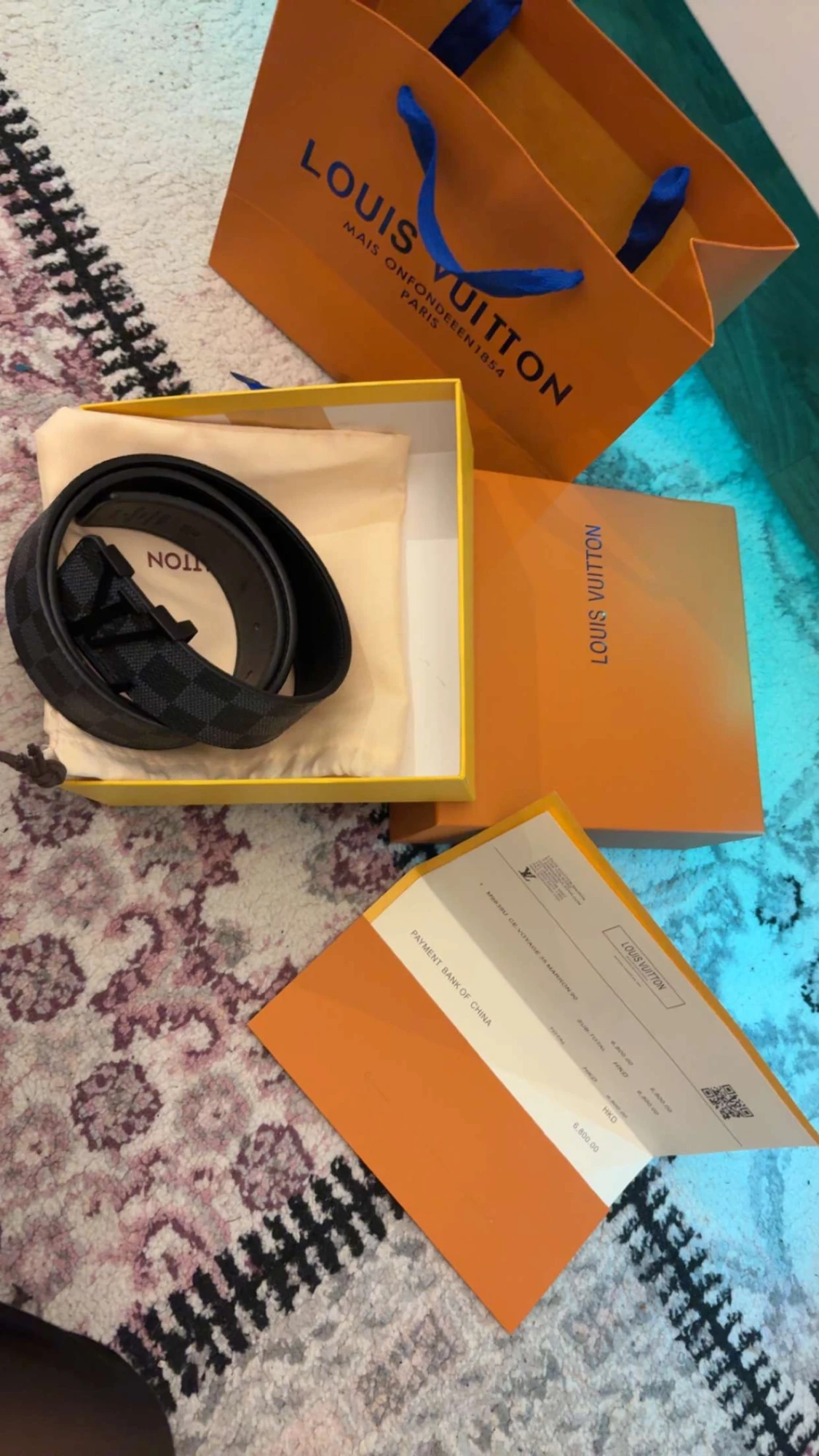 Louis Vuitton bälte  - 2