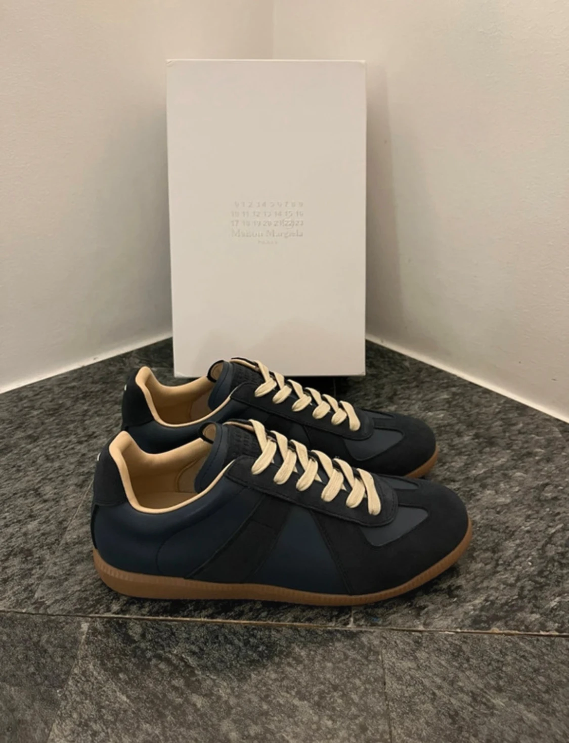 Maison Margiela gats sneakers navy
