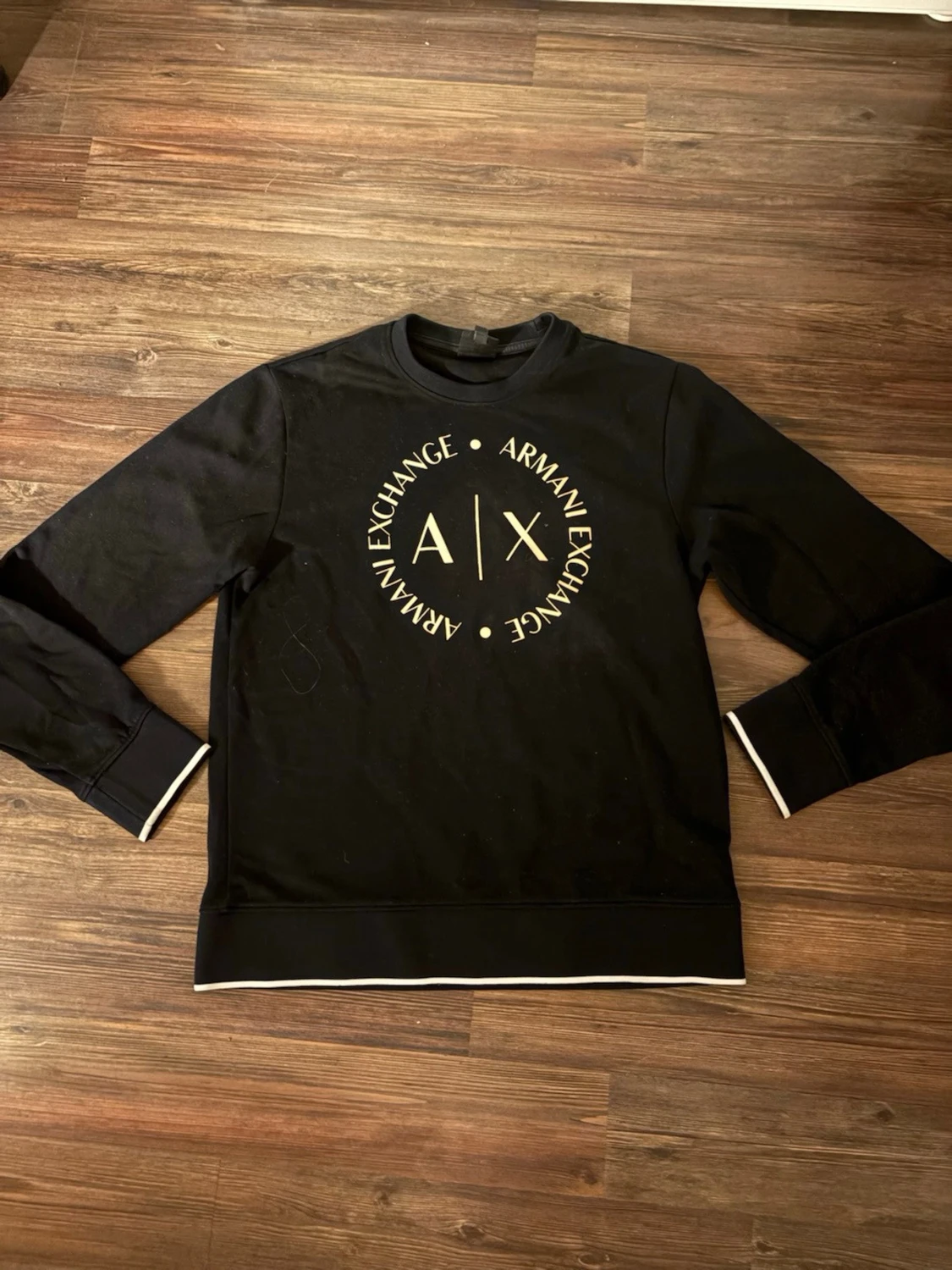 Svart sweatshirt Armani Exchange M