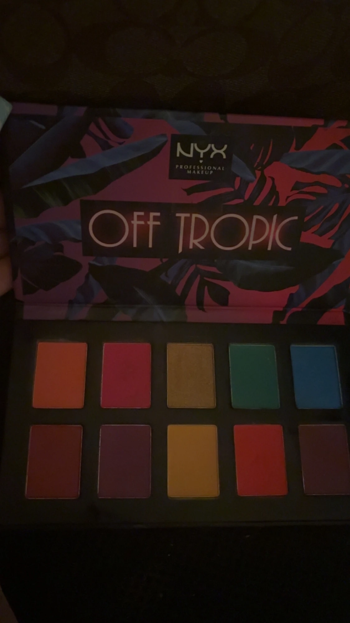 NYX Off Tropic ögonskuggspalett - 1