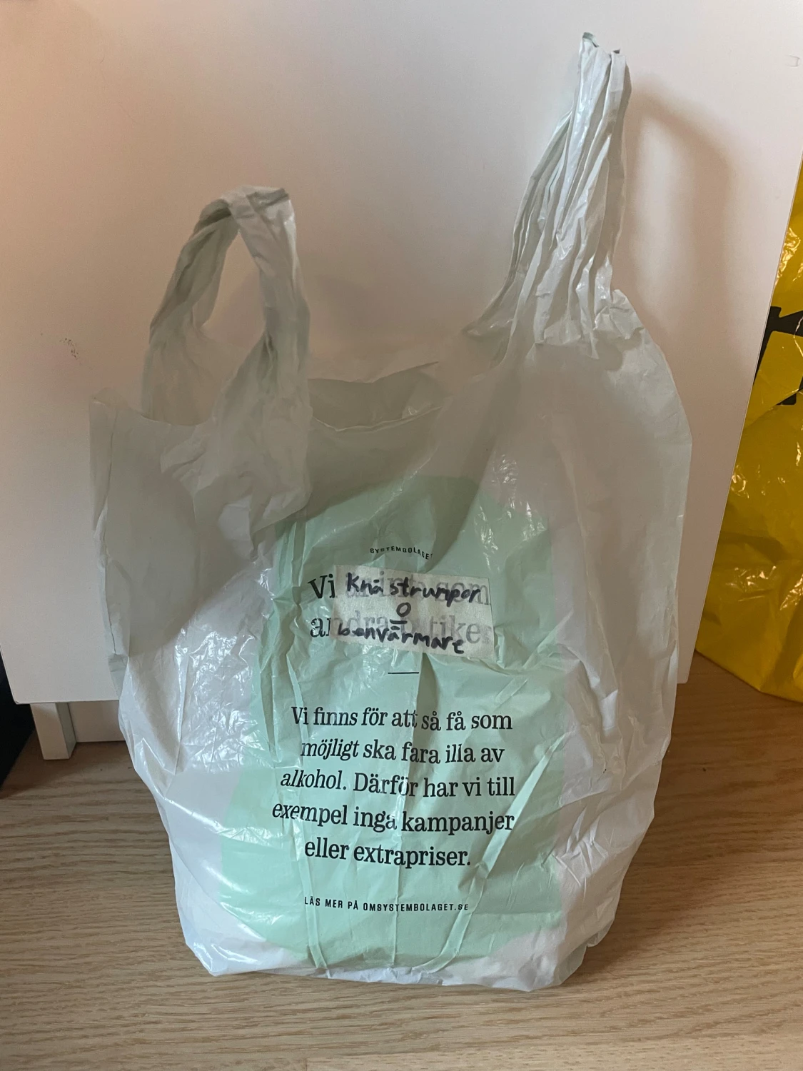 Vita benvärmare+knästrumpor