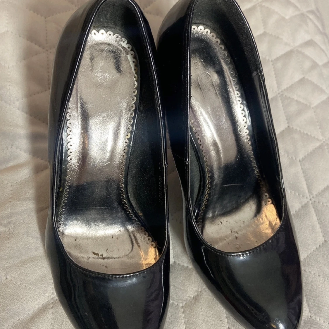 Högklackat pumps,st.38 - 2