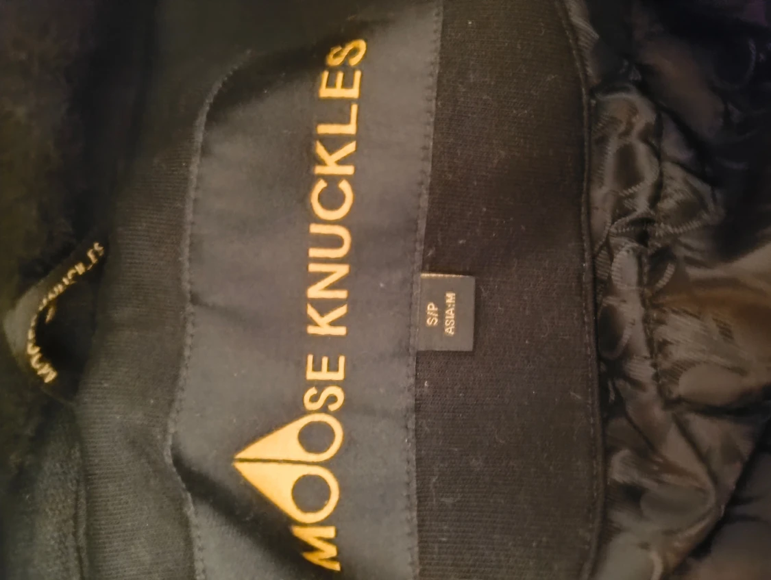 Svart pufferjacka Moose Knuckles - 2