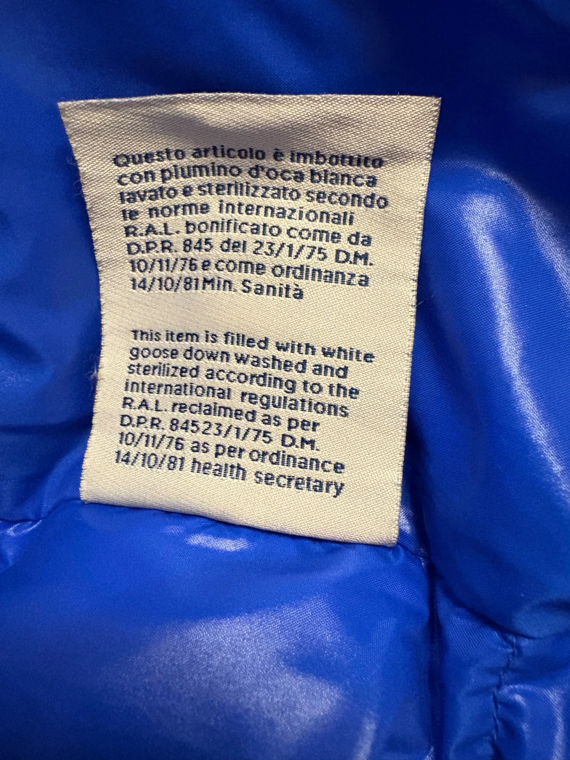 RARE Blå Moncler Maya jacka - 2