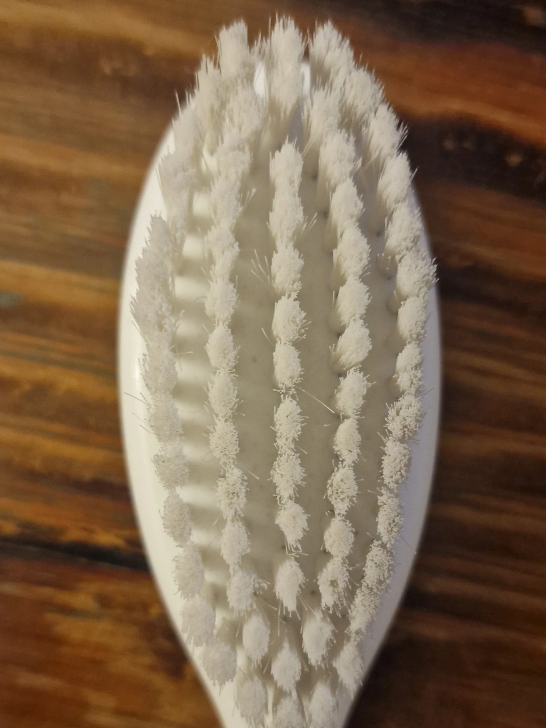 Vit hårborste för bebisar - 1