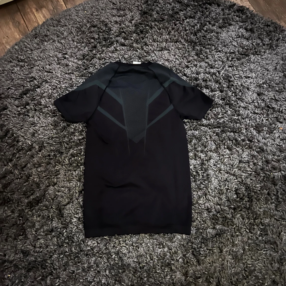 Svart Gymshark t-shirt i mesh - 1
