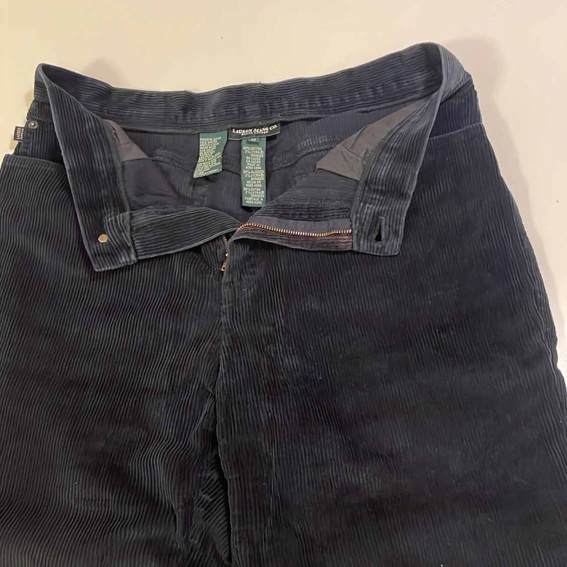 Svarta manchesterbyxor Lauren Jeans Co - 3