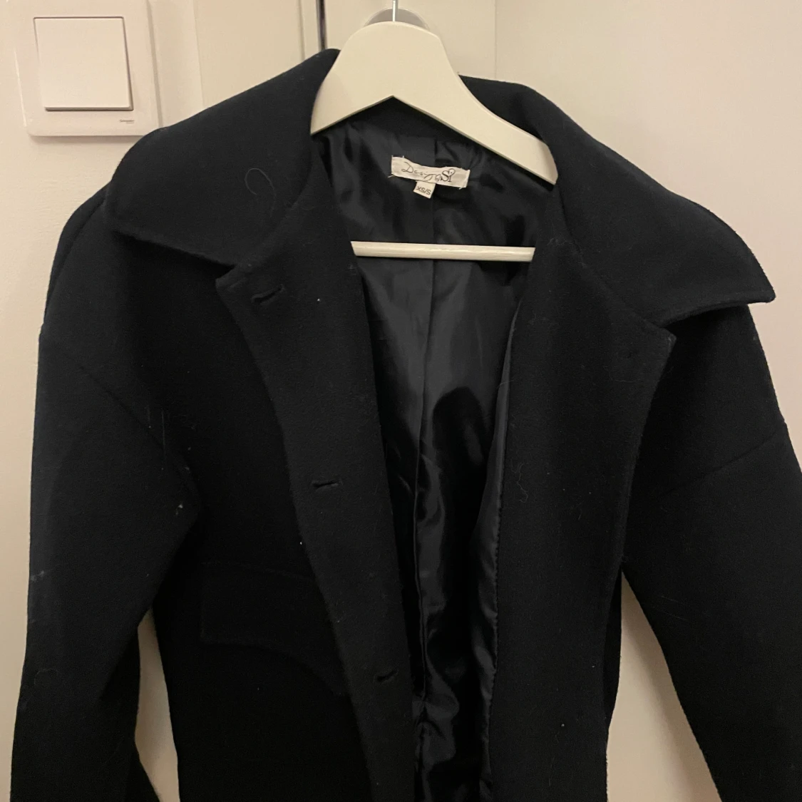 Marinblå kappa från design by si!! - 1