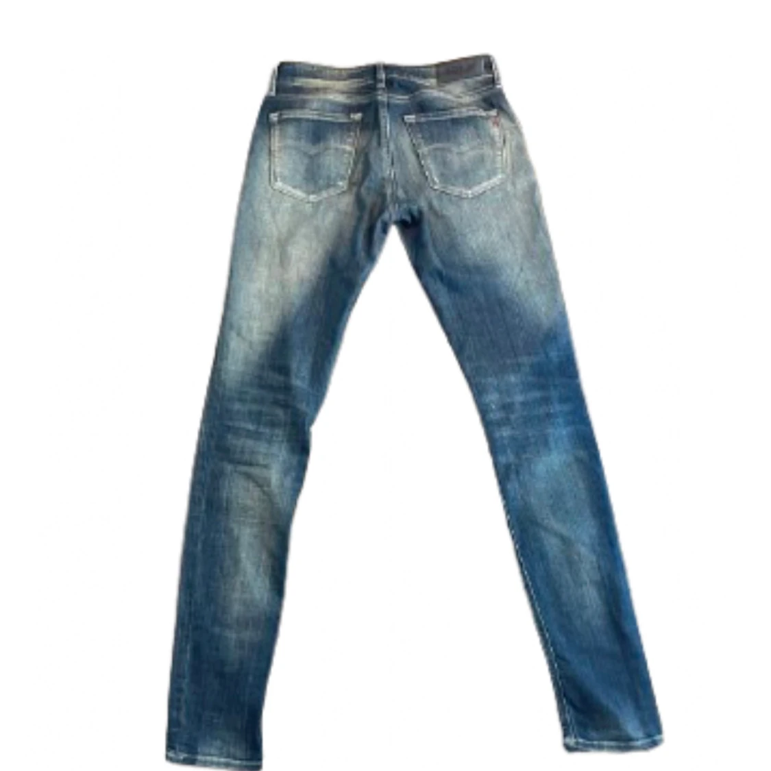 Replay skinny jeans i blå tvätt - 1