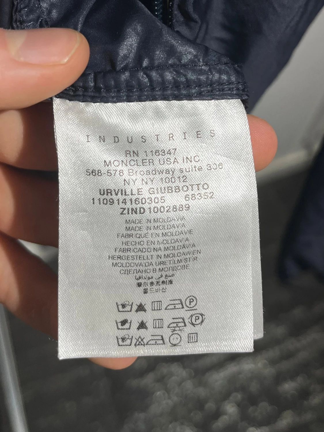 Moncler Urville Giubbotto - 1