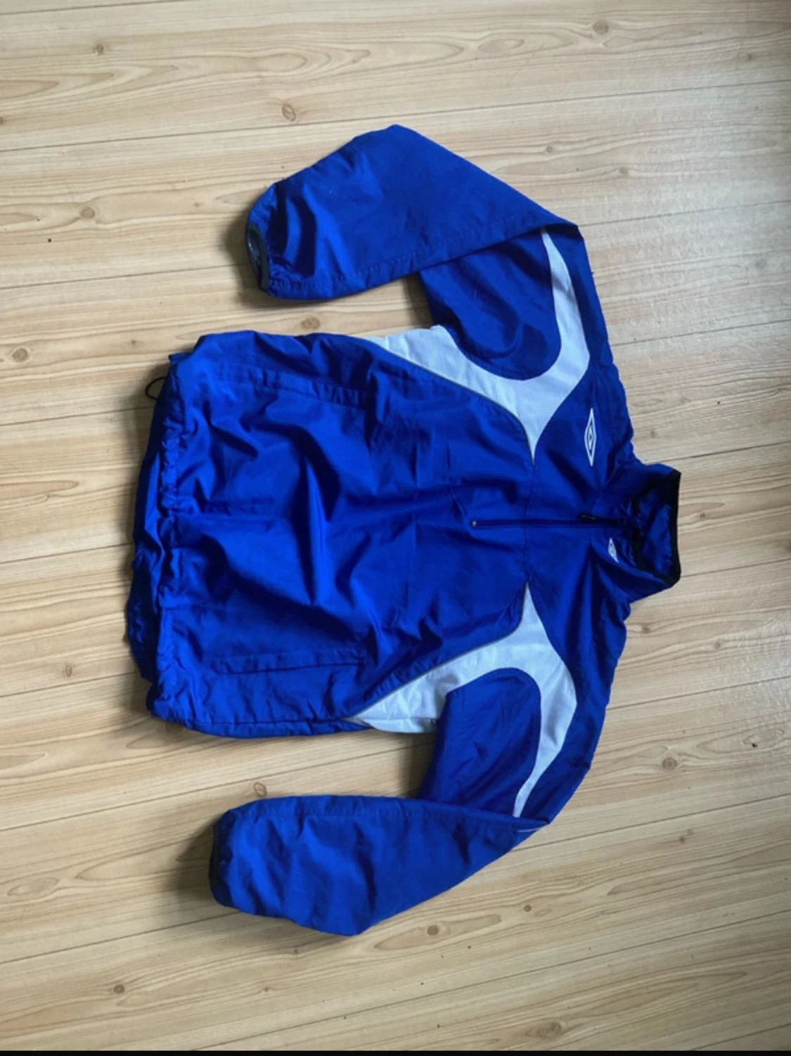 Blå  Umbro vindjacka