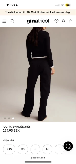 Mjukisbyxor från Gina - Använda tup 1 gång, säljer för har 2 par