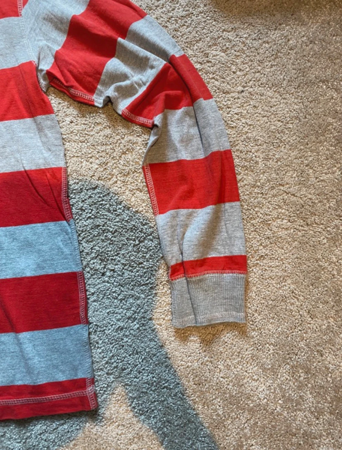 Randig långärmad tröja från Lindex - 1