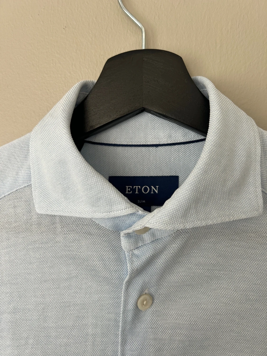 Ljusblå skjorta från Eton slim fit - 3