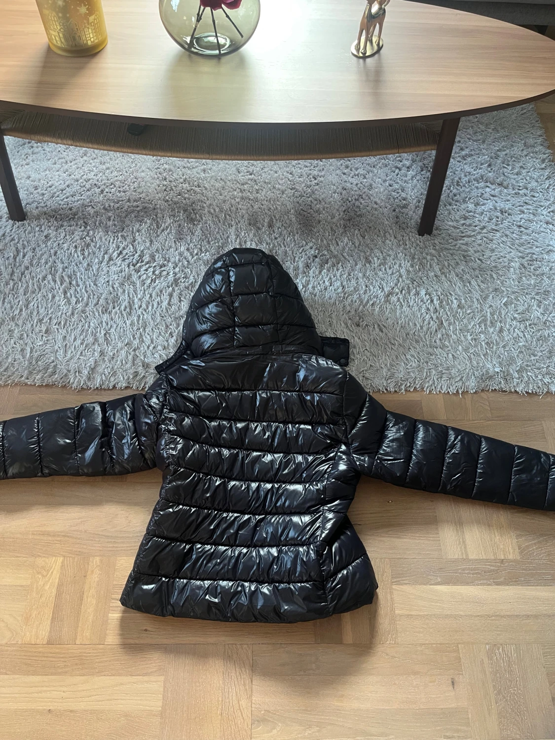 Svart pufferjacka från lager 157, M - 3