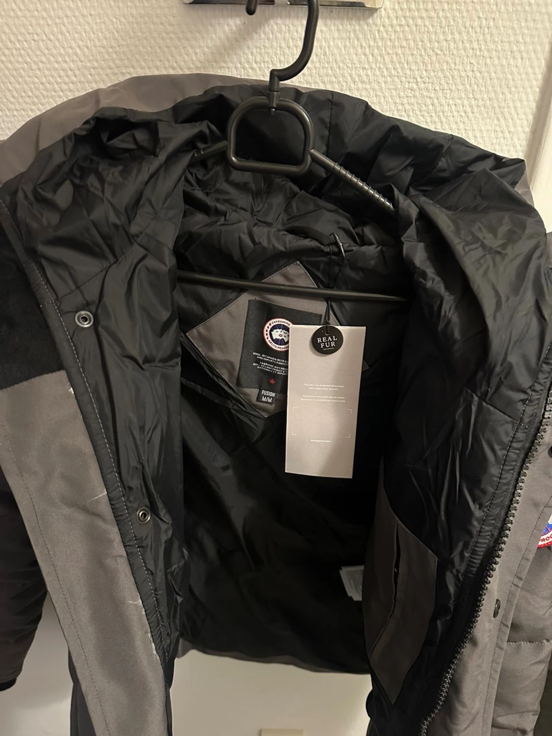 Grå Canada Goose dunjacka M - 4