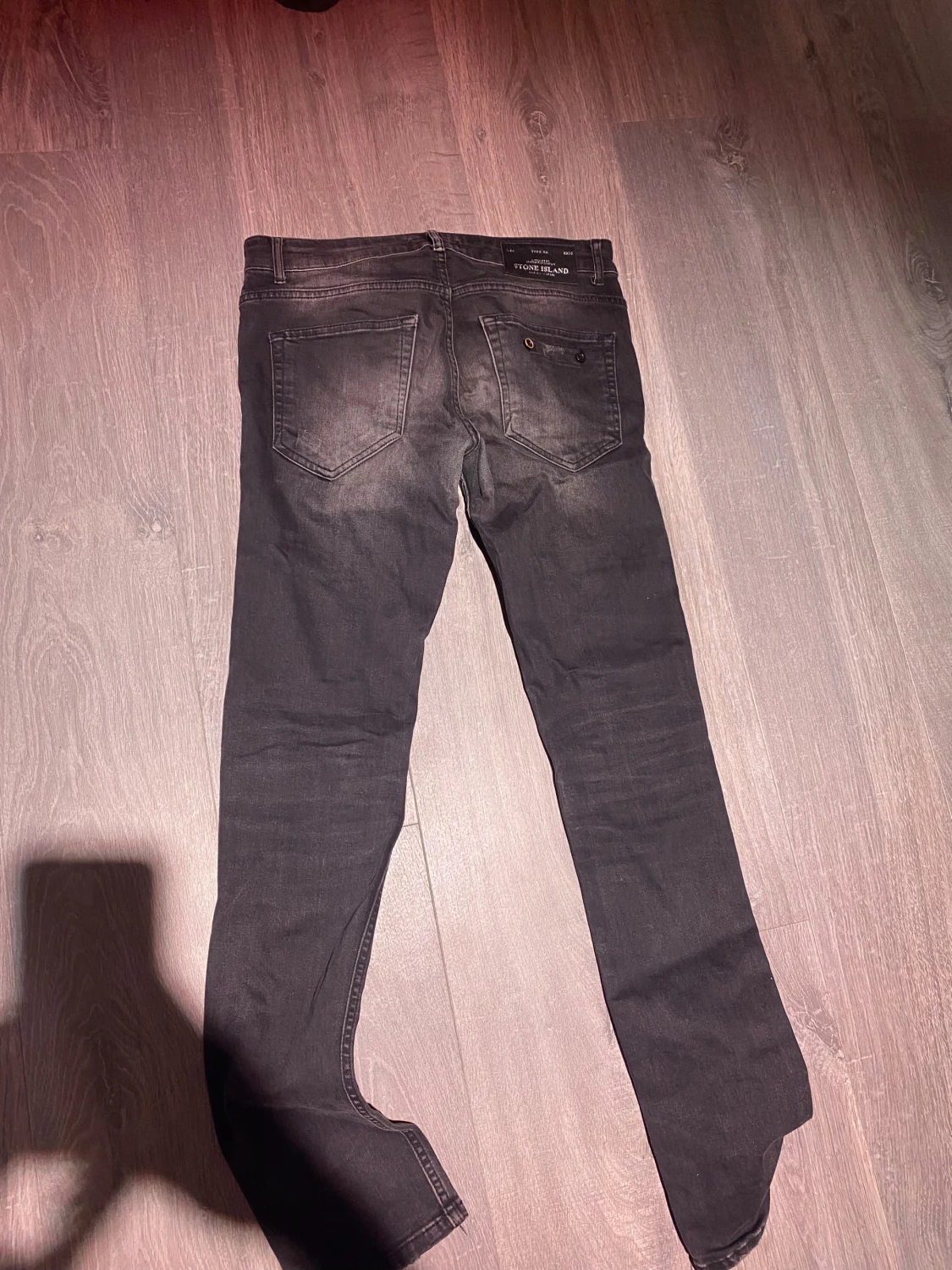 Svarta skinny jeans från Stone Island - 1