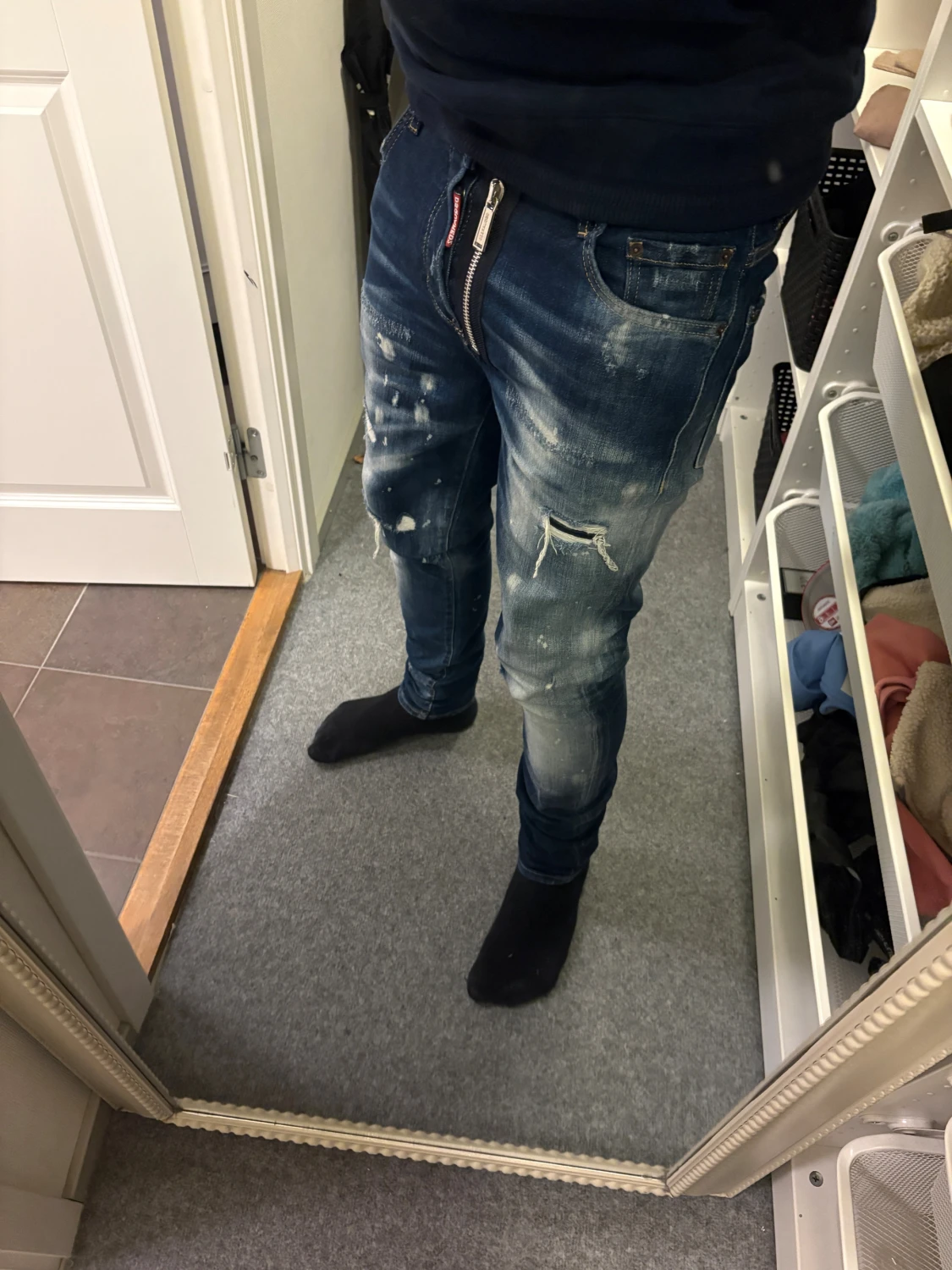 Dsquared2 blå jeans stl 46 - 1