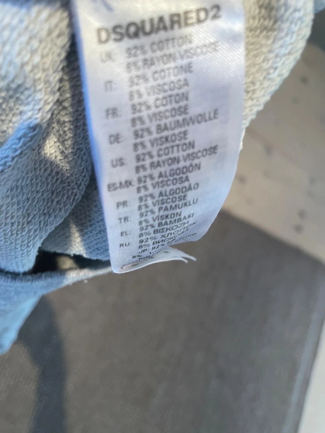 Grå sweatshirt från Dsquared2 Milano - 2
