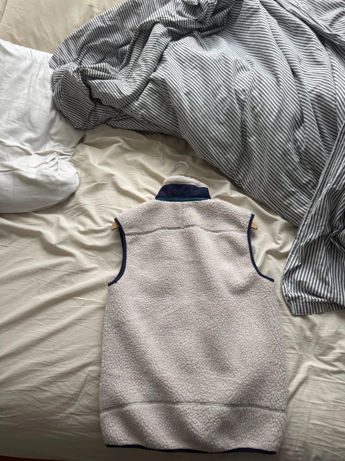 Vit fleeceväst från Patagonia - 2