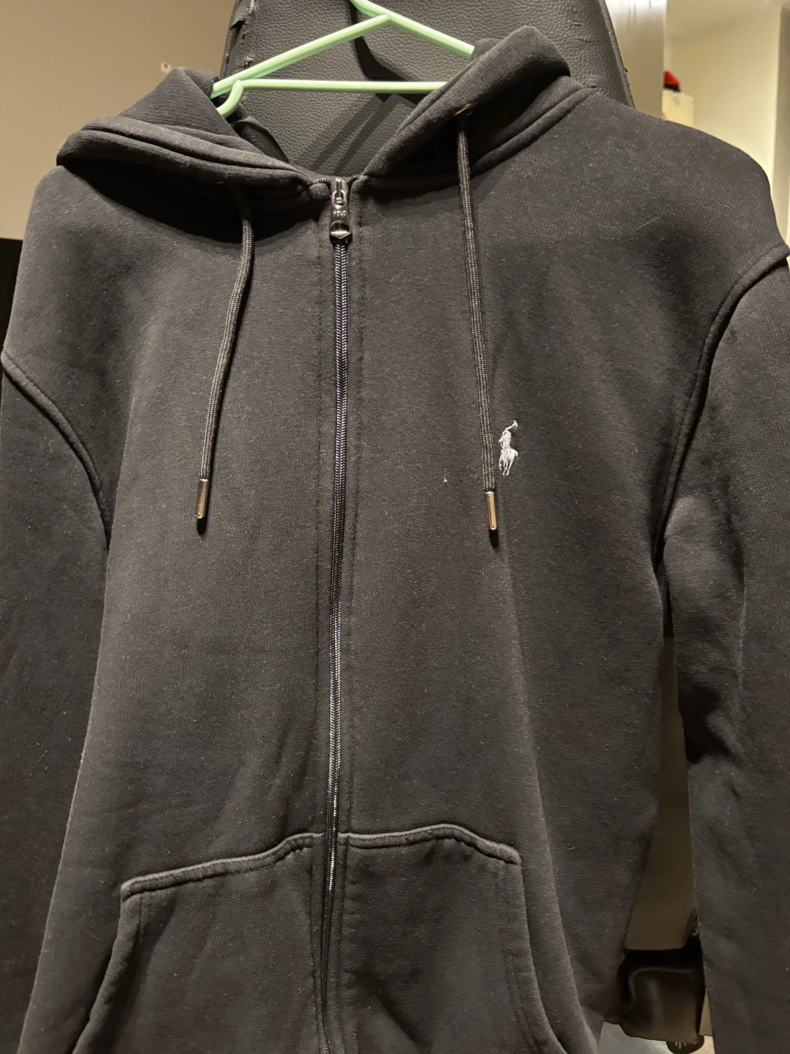 Svart hoodie från Polo Ralph Lauren