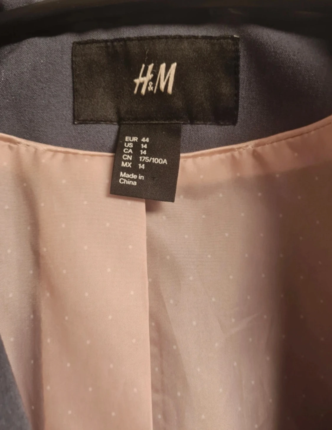 Grå kavaj från H&M, storlek 44 - 1