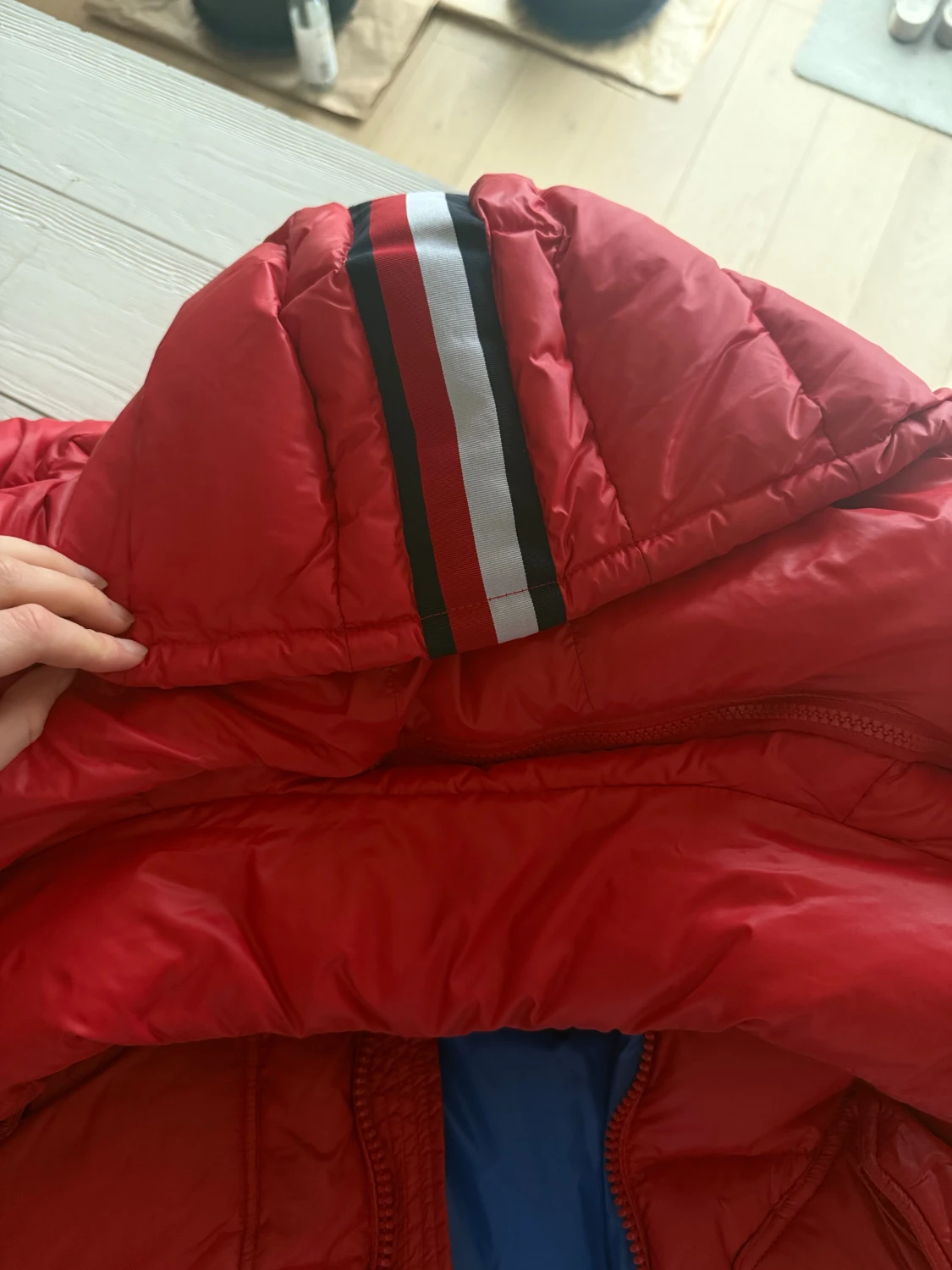 Röd pufferjacka från Hilfiger Collection - 4