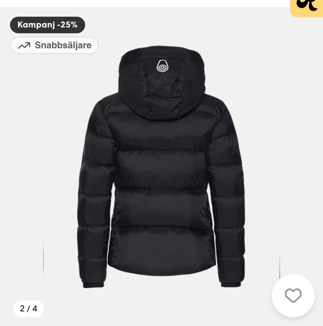 Svart pufferjacka från Sail Racing - 1