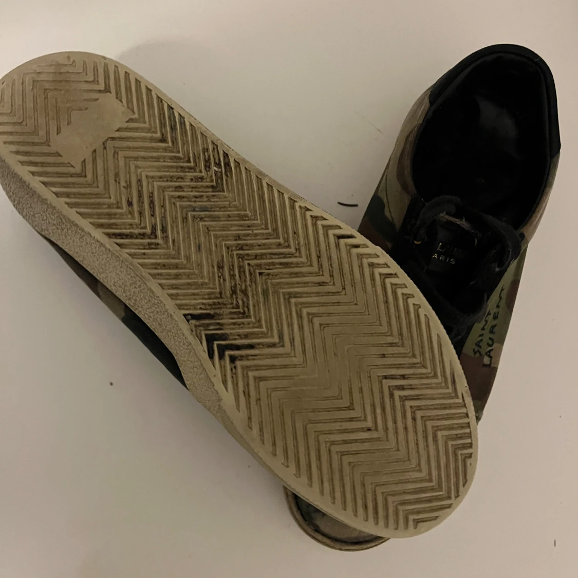 Saint Laurent camo skor - 2