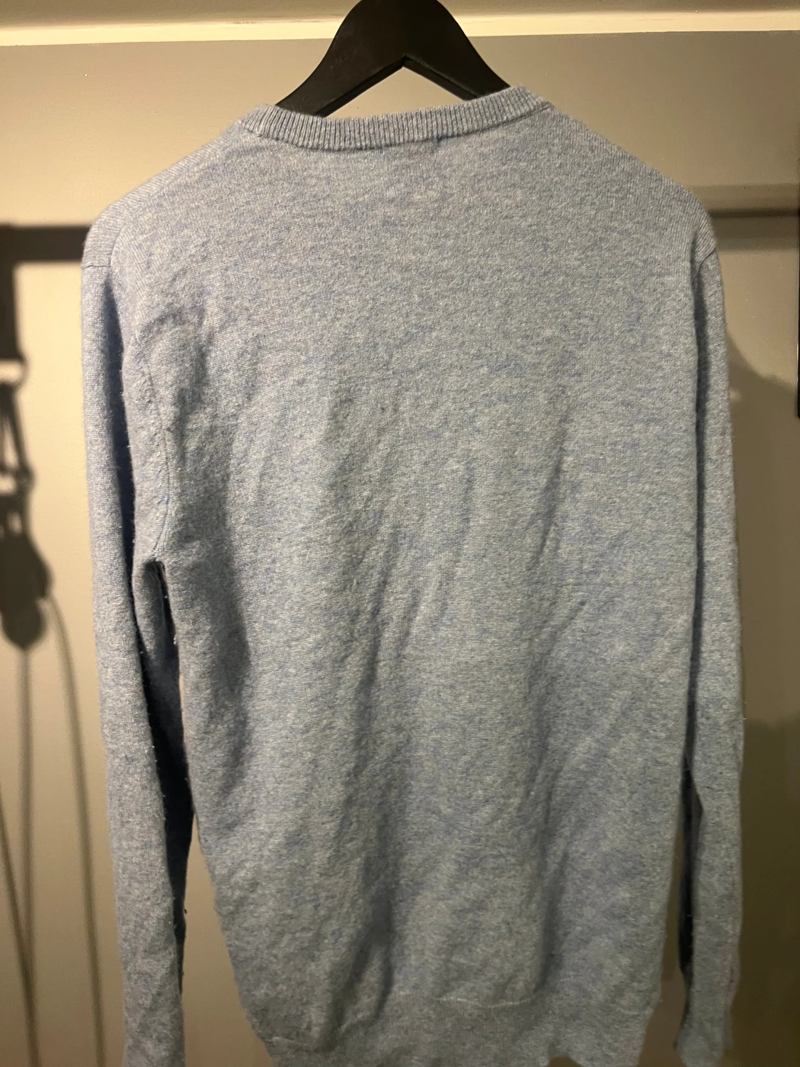 Ljusblå kashmirtröja John Henric - 1